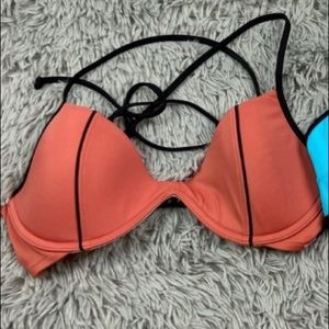 PINK Victorias Secret Bikini colorblock M